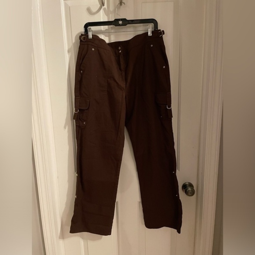 Jones New York size 14 brown pants